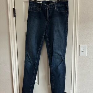 GAP Women's Dark Blue Skinny Jeans